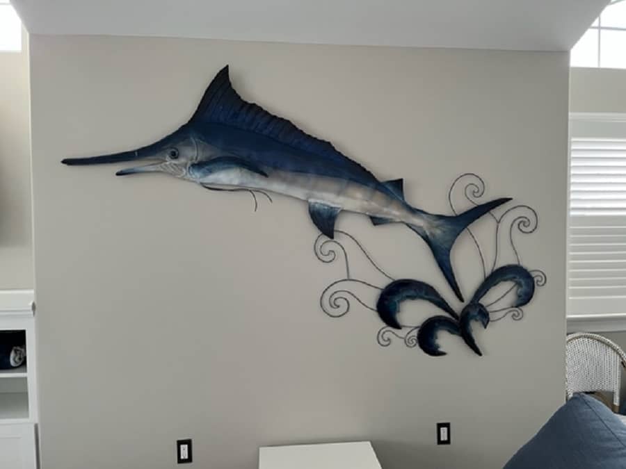 Blue Marlin Sculpture